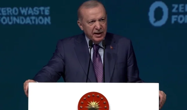 Erdoğan: Geri kazanımda 2053 hedefimiz yüzde 70
