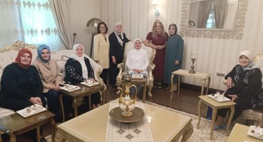 Erzurum Kent Konseyi Kadın Meclisi'nden Nagihan Baruş'a ziyaret