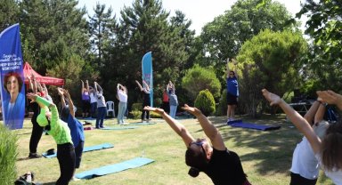 Eskişehir'de açık hava spor etkinliklerine yoğun ilgi