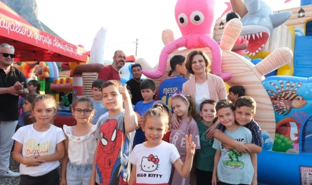 Eskişehir'de "Köyümüzde Şenlik Var" Sarıcakaya'da çocuklarla buluştu
