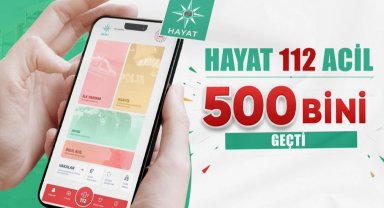 HAYAT 112 Acil kullanıcıları 522 bini aştı!