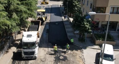 İstanbul Maltepe'de asfalt çalışmaları hızlandı