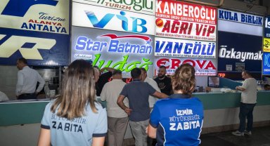 İzmir Otogarı'nda işgale haciz