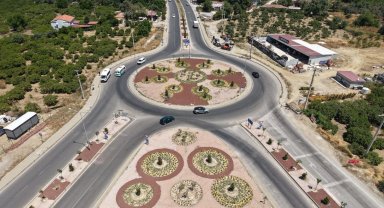 İzmir Seferihisar'ın iki büyük kavşağı yenilendi