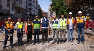 İzmir'de 3 milyar liralık alt yapı dönüşümü sürüyor
