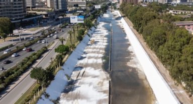 İzmir'in dere yataklarında kesintisiz mesai