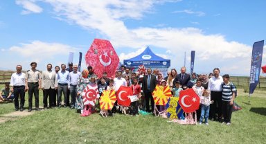 Kayseri Büyükşehir'den Sultan Sazlığı'nda uçurtma şenliği