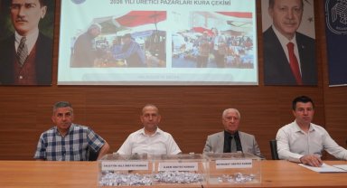 Kayseri Melikgazi'de Üretici Pazar'ı için kura çekimi