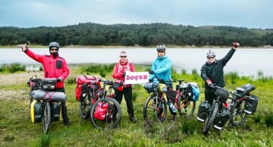 Keşan DOÇEK'ten tarihi pedal yolculuğu