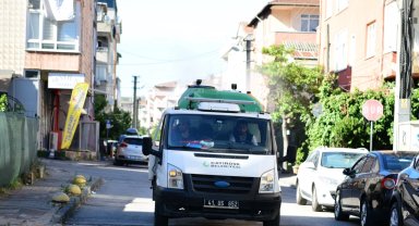 Kocaeli Çayırova'da vektörle mücadele sürüyor