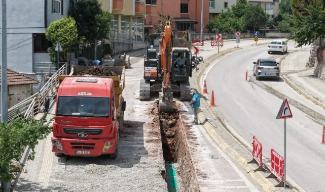 Kocaeli Derince'nin altyapısı güçleniyor