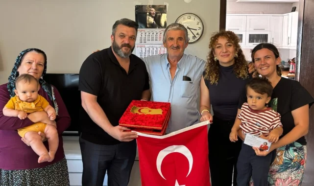 Kocaeli İzmit'te Kıbrıs gazilerine anlamlı ziyaret
