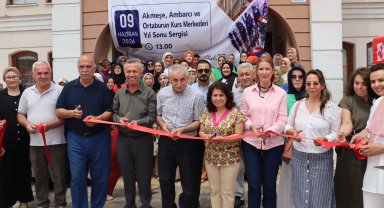 Kocaeli'de Akmeşe'de üretim dolu yıl sergiyle taçlandı