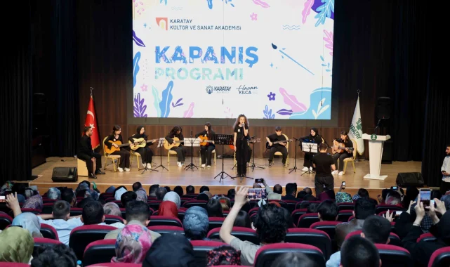 Konya Karatay Kültür ve Sanat Akademisi'nden muhteşem final