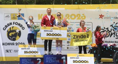 Konya'da 'Granfondo Bisiklet Yol Yarışı' heyecanı