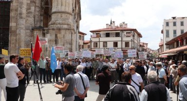 Konya'da MİLKO'dan Gazze için çağrı
