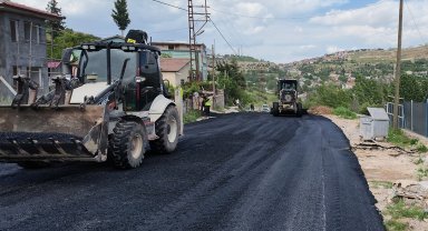 Malatya Yeşilyurt'ta asfalt çalışmaları tamamlandı
