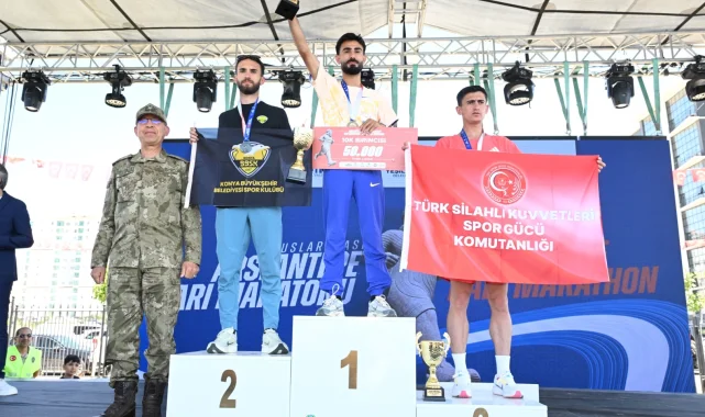 Malatya'da Arslantepe Uluslararası Yarı Maratonu tamamlandı