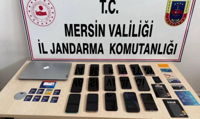 Mersin'de sosyal medya dolandırıcılığına 18 tutuklama