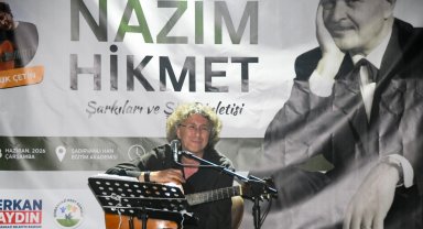 Nazım Hikmet Bursa Osmangazi'de şiir ve şarkılarla anıldı