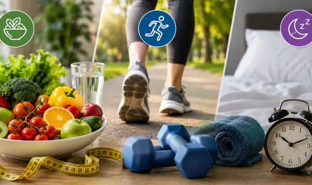 Obeziteye karşı 3 temel kural: Beslenme, hareket ve uyku