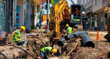 Ordu Aybastı'da 60 yıllık altyapı yatırımı sona yaklaştı