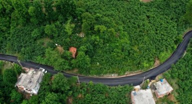 Ordu Çatalpınar'a yol sevinci