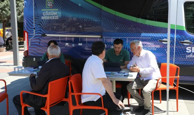 Ordu Çözüm Merkezi Perşembe'de vatandaşlarla buluştu