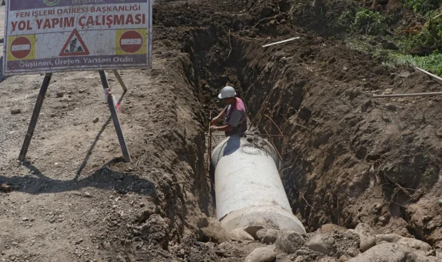 Ordu Fatsa'da altyapı güçlendi