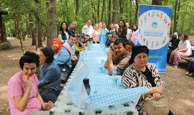 Sakarya'da engelsiz hobi kursiyerleri doğayla buluştu