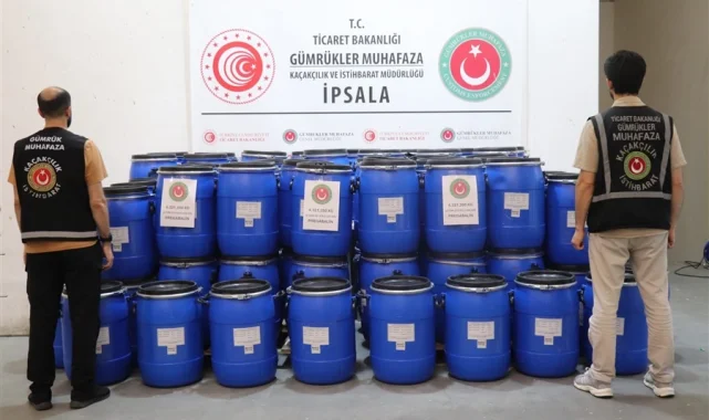 Sınırda dev uyuşturucu operasyonu