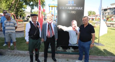 Volkan Konak'ın adı Balıkesir Edremit'te yaşatılıyor