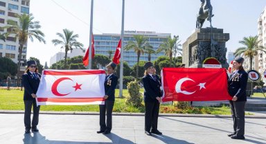 20 Temmuz Barış ve Özgürlük Bayramı İzmir'de törenle kutlandı