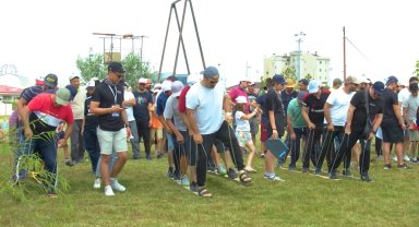 Afyonkarahisar'da aileler doğayla buluşuyor