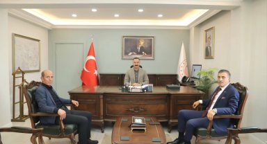 Ağrı Doğubayazıt TSO'dan Kaymakam Ayvat'a ziyaret
