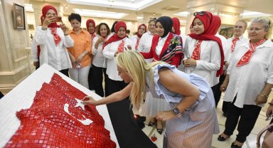 Ankara'da kadın emeğini sanatla buluşturdu