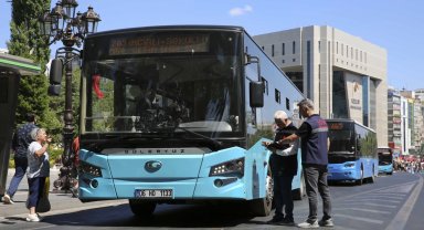Ankara'da toplu taşımada klima ve hizmet denetimi