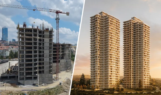 Ankara'nın merkezine 32 katlı ikiz ultra lüks rezidans