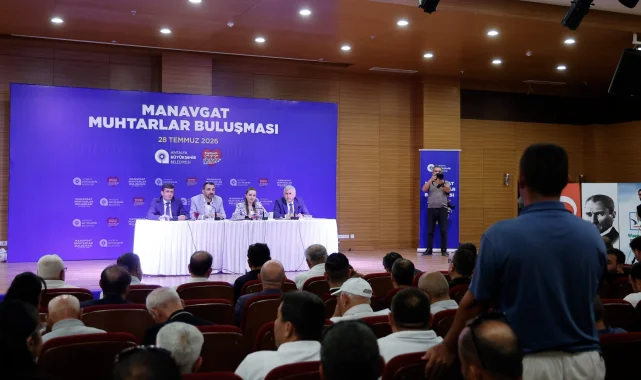 Antalya'nın ilk yüzey suyu Manavgat'a geliyor
