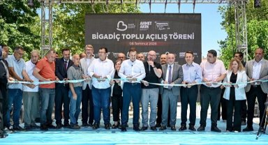 Balıkesir Büyükşehir'den Bigadiç'e çifte hizmet