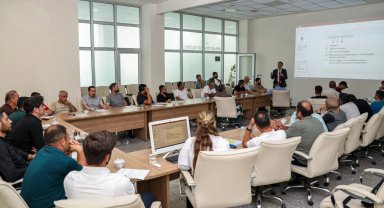 Belediye çalışanlarına iş güvenliği eğitimi