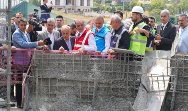 Beylikdüzü'nde Gürpınar Yağmur Suyu Tüneli için temel