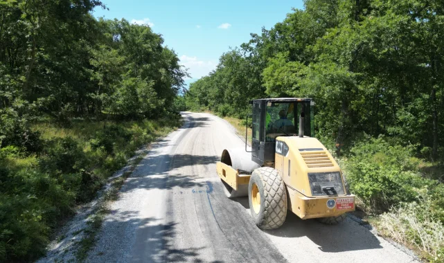 Bursa Büyükşehir'den İznik'te yollara konfor ayarı