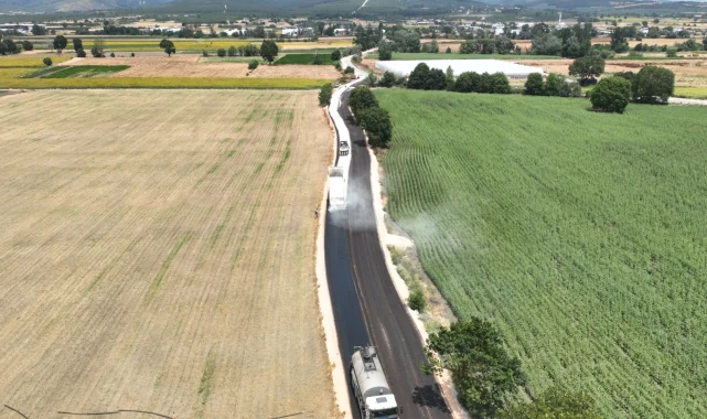 Bursa Büyükşehir'den Nilüfer'de yol yenileme çalışması