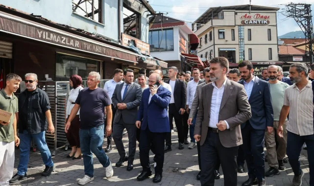 Bursa Kayhan Çarşısı'nda yaralar sarılıyor