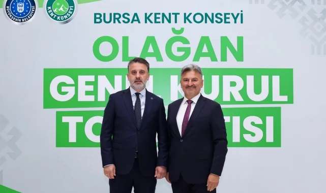 Bursa Kent Konseyi Başkanı Orhan Samast oldu
