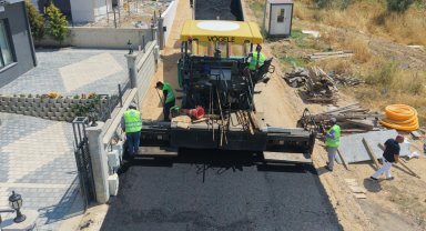 Bursa Nilüfer'de asfalt çalışmaları hız kazandı