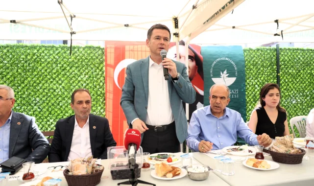 Bursa Osmangazi'de mahalle buluşmaları devam ediyor