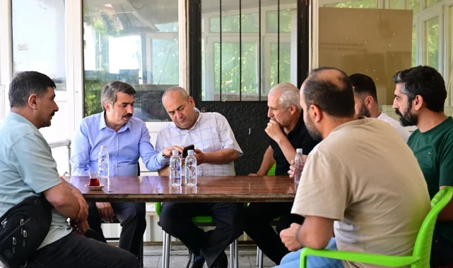 Bursa Yıldırım'da Başkan Oktay Yılmaz esnafla buluştu