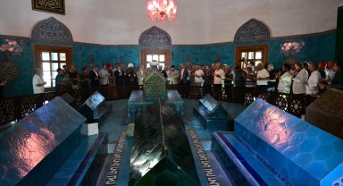 Bursa Yıldırım'da Sultan Çelebi Mehmed dualarla anıldı